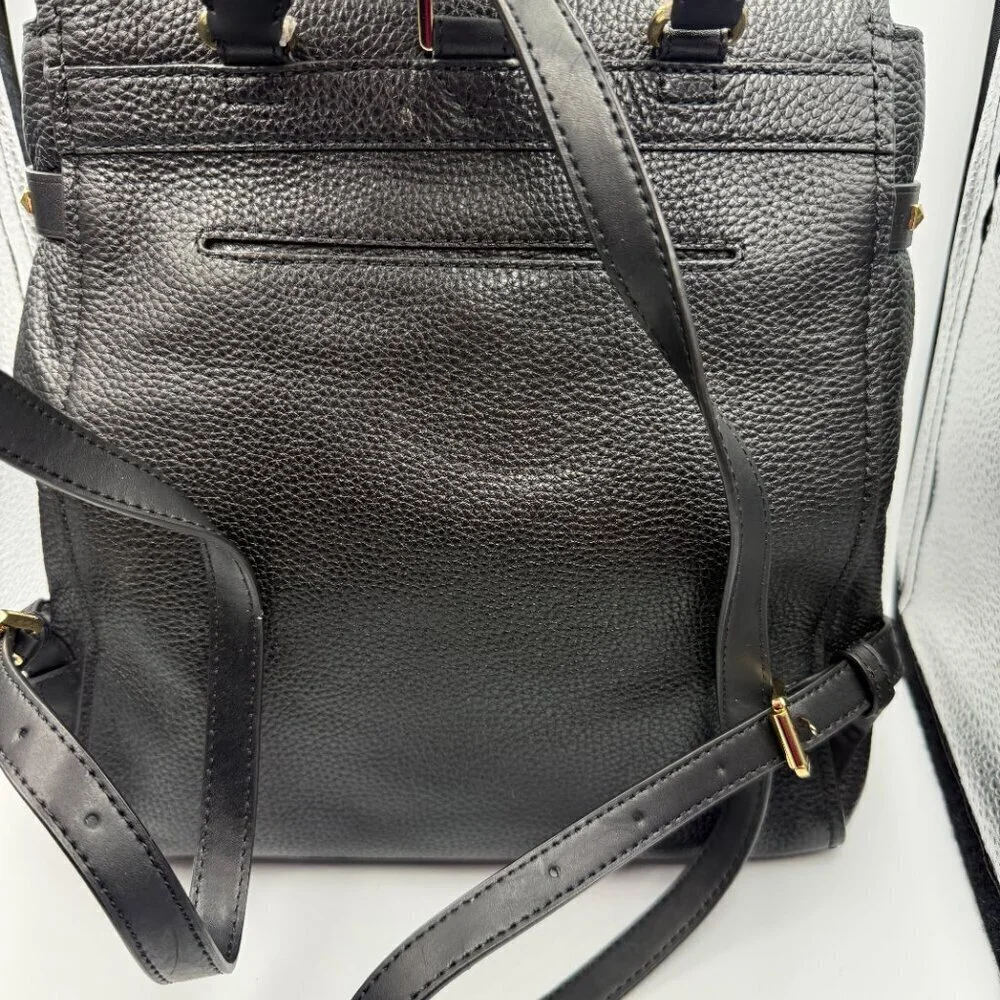 Michael Kors Addison Black Leather Backpack - NWT